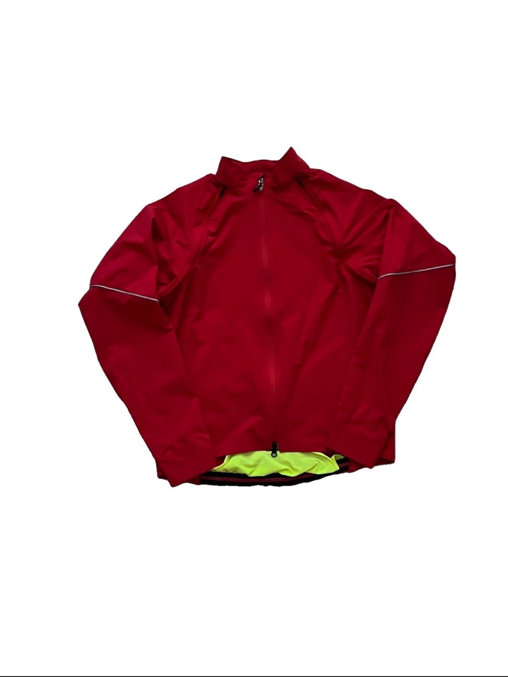 Specialized Men's Red Full Zip Deflect Hybrid Cycling Jacket Size Large